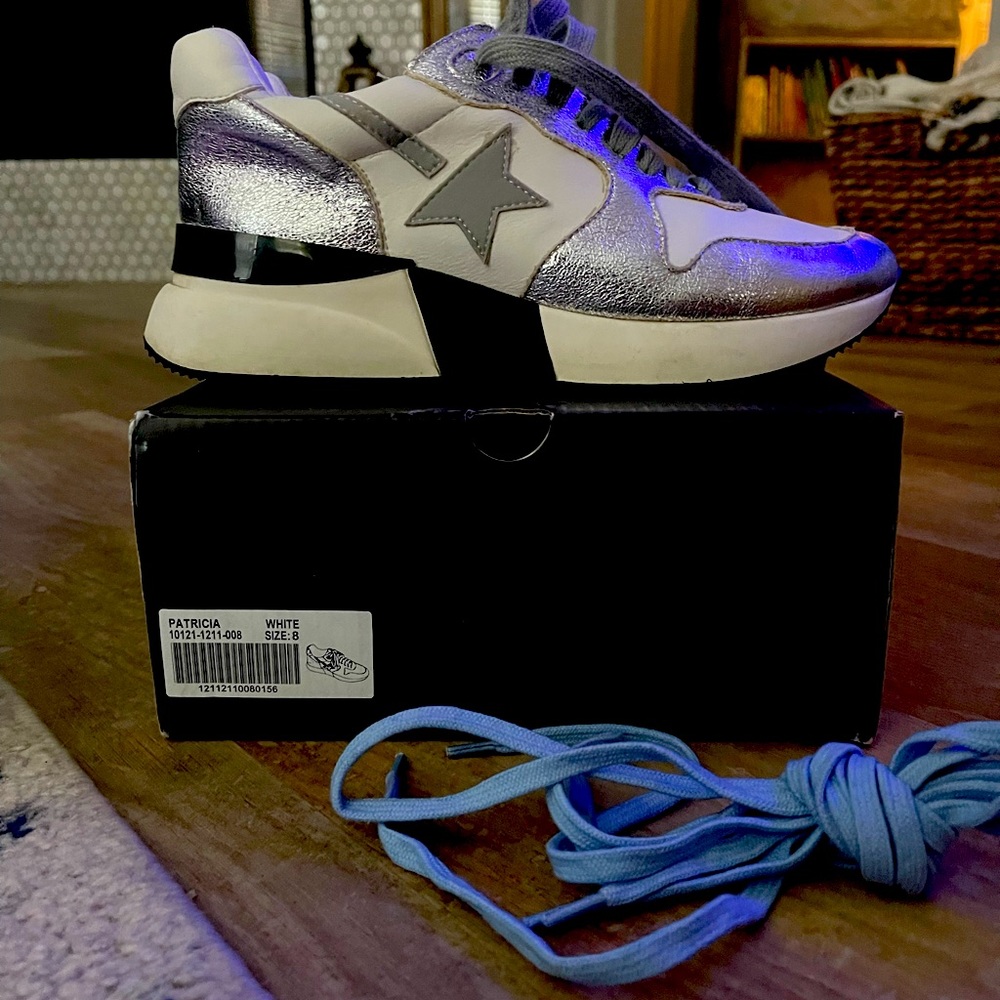 Size 8 Shu Shop Patricia Sneaker, worn ONCE!